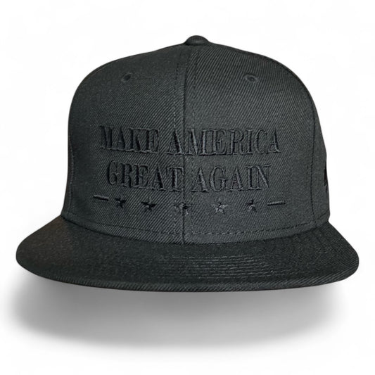 Dark MAGA Classic Flatbill Snapback